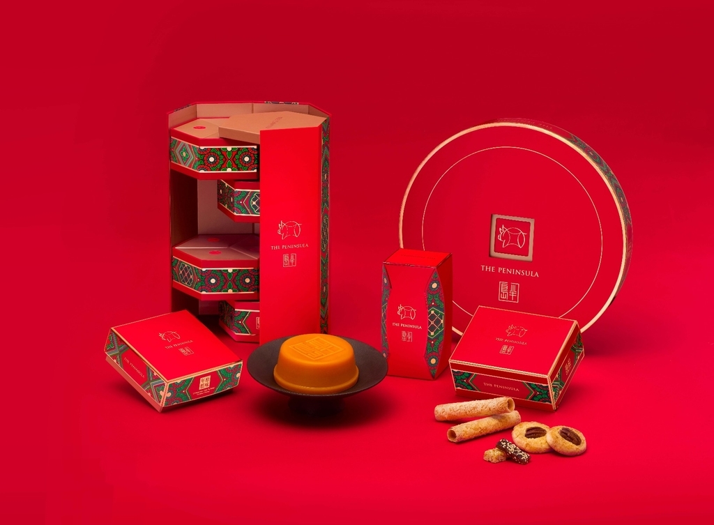 香港旧正月に食べるもの年糕の写真（ペニンシュラ）