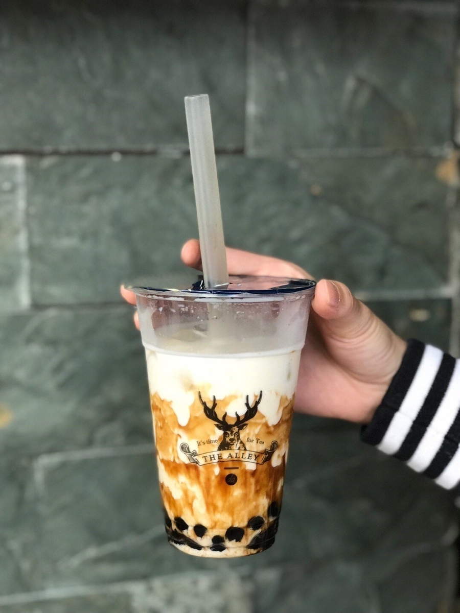 f:id:ayanohk:20190530122211j:plain 香港尖沙咀(チムサーチョイ)のタピオカThe alley鹿