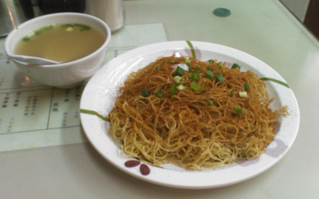 香港ミシュラン2019好到底の蝦子撈麵の写真