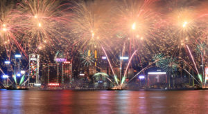 【2019年カウントダウン】香港の花火はどこから見るのがおすすめ?穴場スポットは?